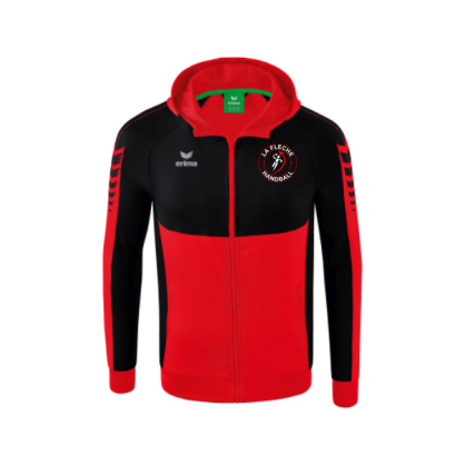 Veste zip à capuche ERIMA La Flèche Handball Adulte/Junior