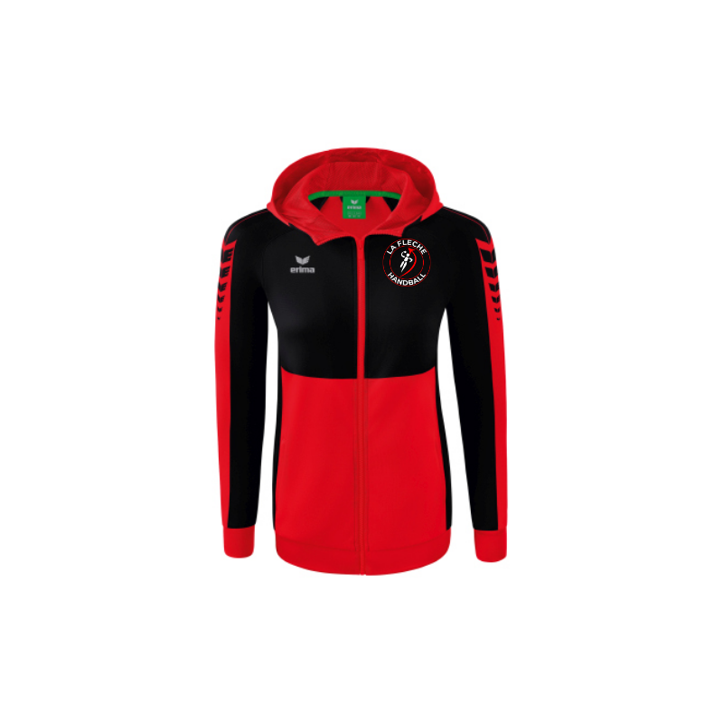 Veste zip à capuche ERIMA La Flèche Handball Femme