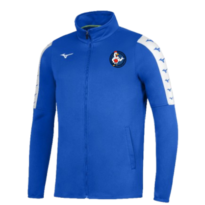 Veste zippée Mizuno Bleu La P'tite Balle Louésienne