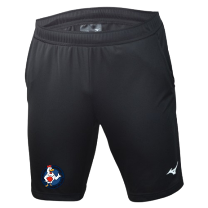 Short avec poches Mizuno Noir La P'tite Balle Louésienne