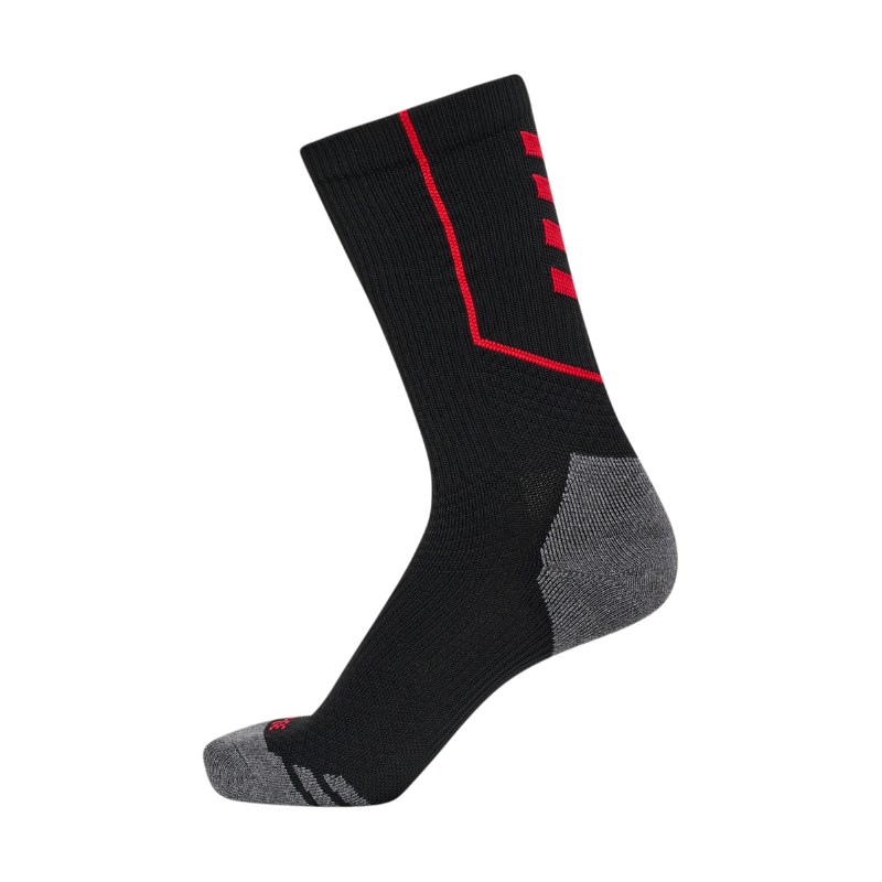 Chaussettes La Flèche Handball Hummel Noir/Rouge