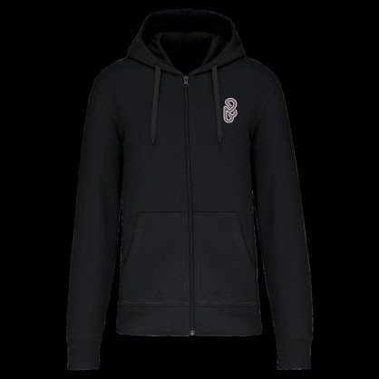 Veste à capuche ADB Racing Noir