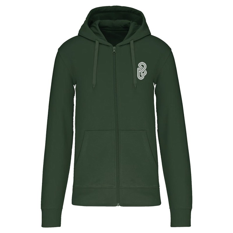 Veste à capuche ADB Racing Vert