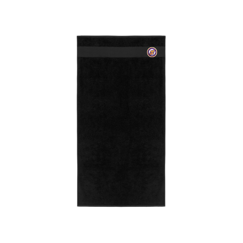 Serviette de bain Noir Neuville Basket (logo brodé)