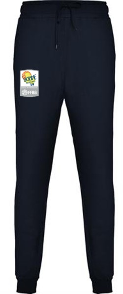 Pantalon de jogging Gris ou Marine Yonne basketball