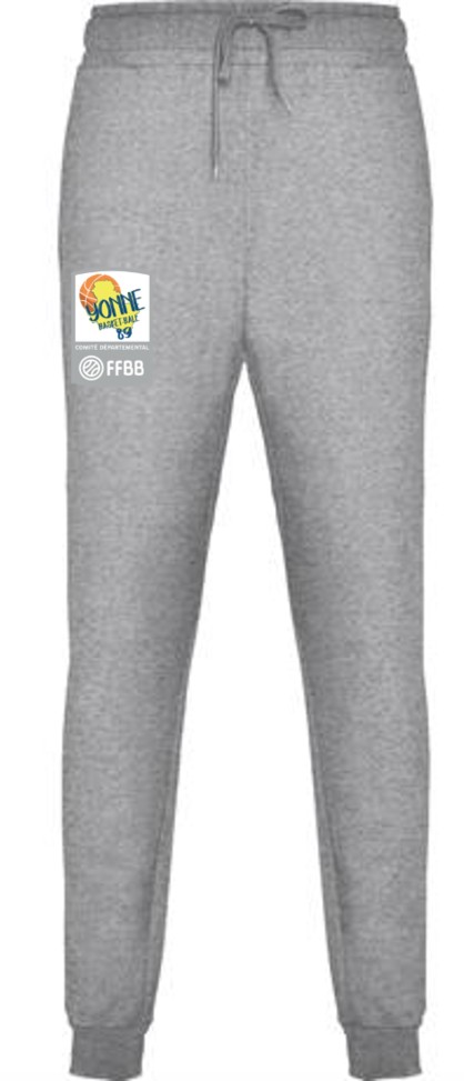Pantalon de jogging Gris ou Marine Yonne basketball