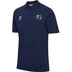 Polo Bleu marine Coton Hummel TUHB