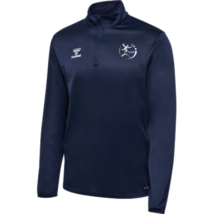 Veste demi-zip Bleu marine Hummel TUHB