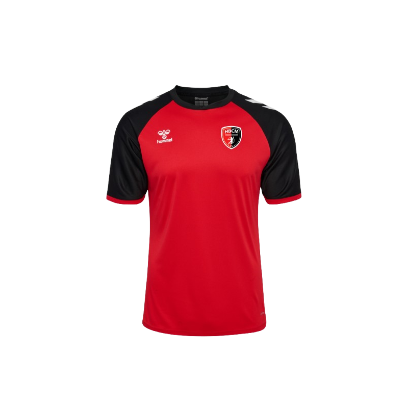 Maillot d'entrainement HUMMEL - rouge/noir, adulte - HBC MARSIEN