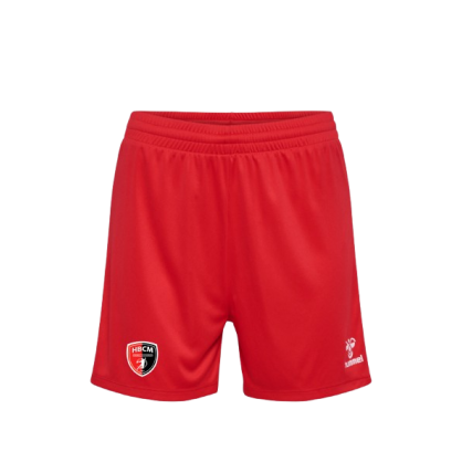 Short d'entrainement HUMMEL - rouge, adulte - HBC MARSIEN