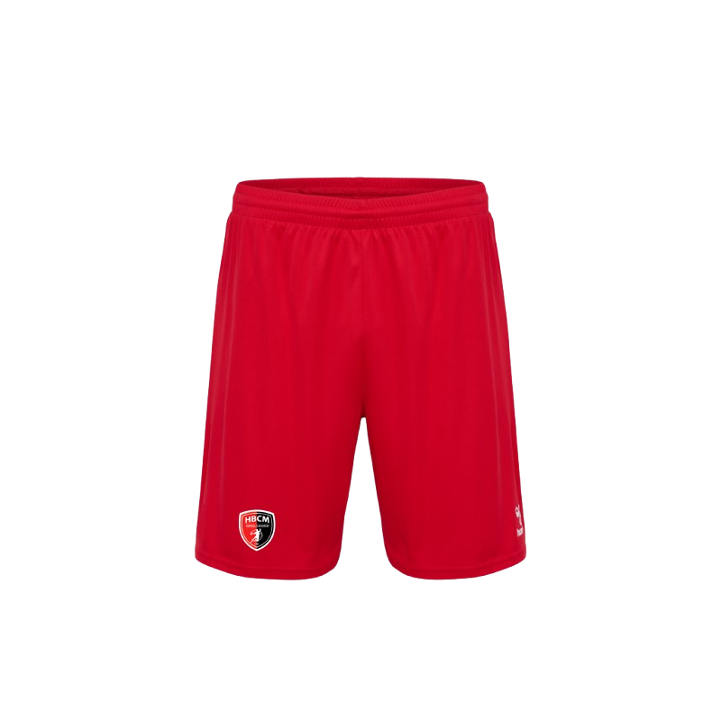 Short d'entrainement HUMMEL - rouge, enfant - HBC MARSIEN