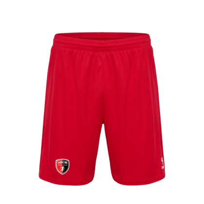 Short d'entrainement HUMMEL - rouge, enfant - HBC MARSIEN