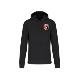 Sweat capuche Noir enfant - HBC MARSIEN