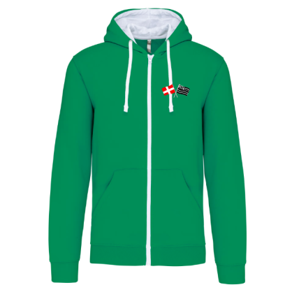 Veste Cléder Taninges Vert Blanc