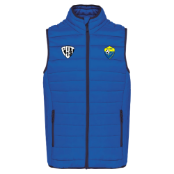Doudoune sans manches Bleu Union Le Mans Sud