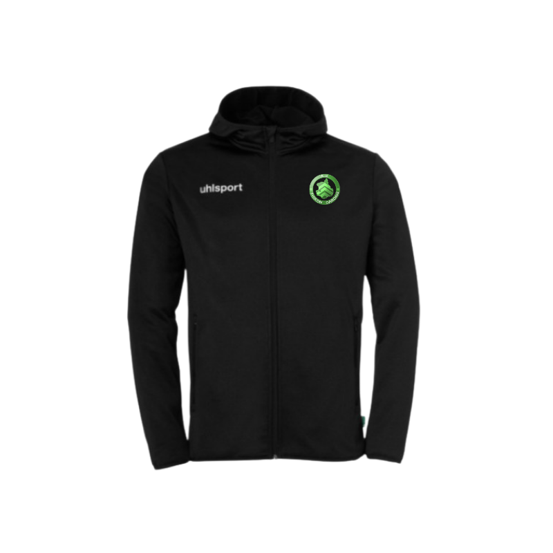 Veste polaire à capuche Uhlsport Noir AS THIRON