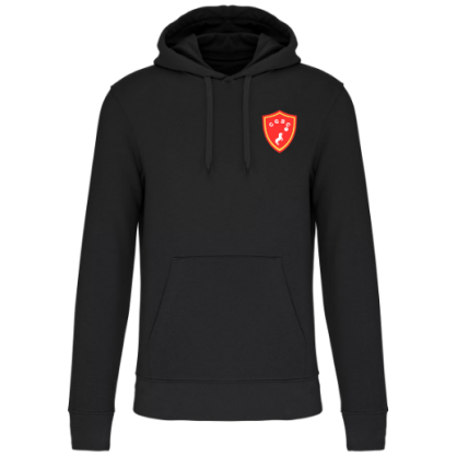 Sweat à capuche Noir CGBC