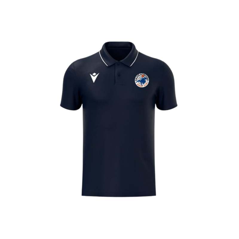 Polo Macron Bleu marine Basket Club Châteaubourg