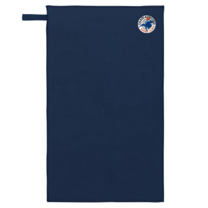 Serviette de sport Bleu marine Basket Club Châteaubourg