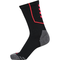Chaussettes d'entrainement HUMMEL noir/rouge - HBC MARSIEN