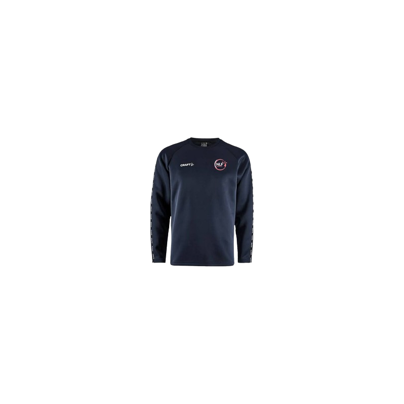 Sweat d'entrainement CRAFT bleu marine adulte - NLF