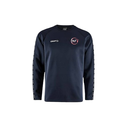 Sweat d'entrainement CRAFT bleu marine adulte - NLF