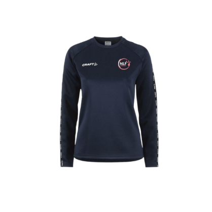 Sweat d'entrainement CRAFT bleu marine adulte - NLF