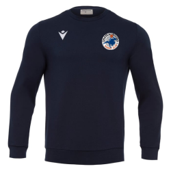 Sweat Macron Bleu marine Basket Club Châteaubourg