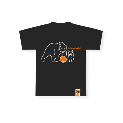 T-shirt "Un club, une famille" Noir JAM Basketball