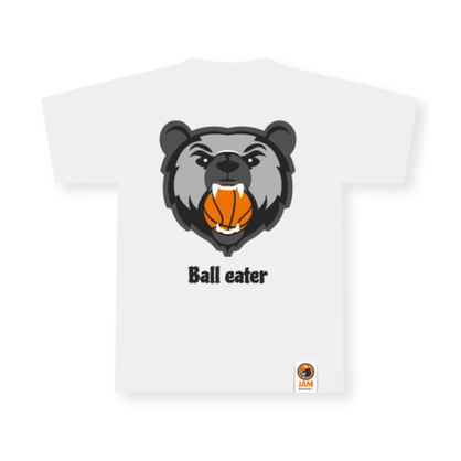 T-shirt "Ball eater" Blanc JAM Basketball