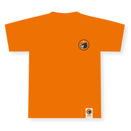 T-shirt Orange JAM Basketball (logo tissé)