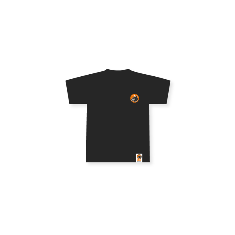 T-shirt Noir JAM Basketball (logo tissé)