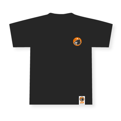 T-shirt Noir JAM Basketball (logo tissé)