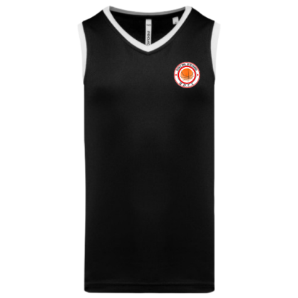 Maillot de basketball Noir BBC Changé