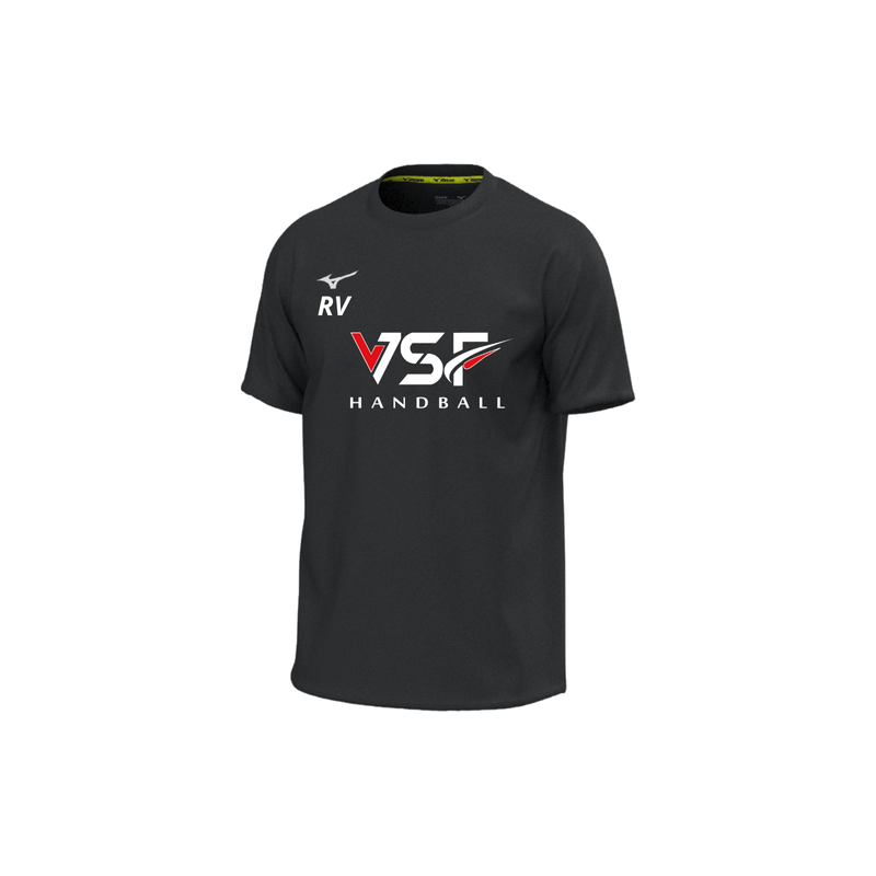 Maillot Mizuno noir VSF Handball (Grand logo)