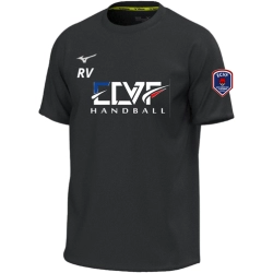 Maillot Mizuno noir ECVF Handball (Grand logo)