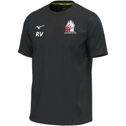 Maillot d'échauffement Mizuno noir VSF Handball (Petit logo)