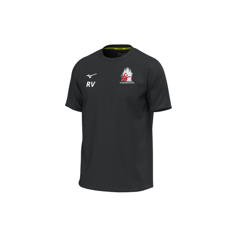 Maillot d'échauffement Mizuno noir VSF Handball (Petit logo)