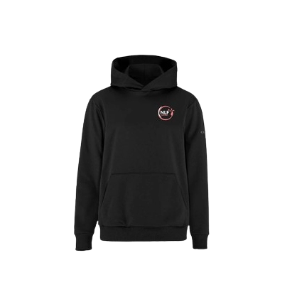 Sweat capuche CRAFT noir adulte - NLF