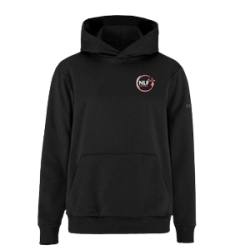 Sweat capuche CRAFT noir enfant - NLF