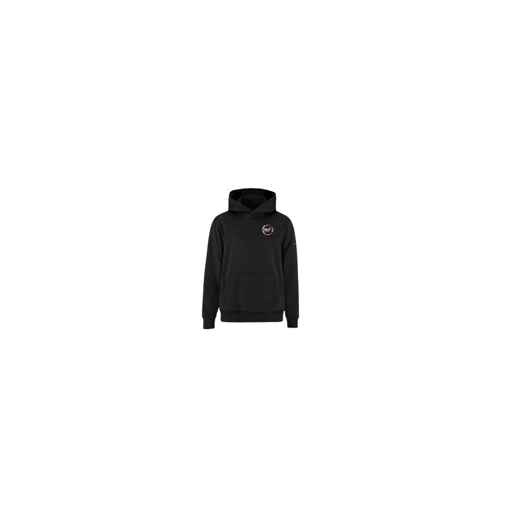 Sweat capuche CRAFT noir enfant - NLF