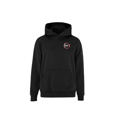 Sweat capuche CRAFT noir enfant - NLF