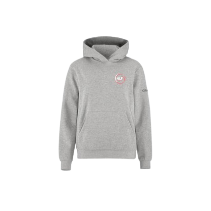 Sweat capuche CRAFT gris enfant - NLF