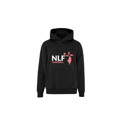 Sweat capuche "NLF" noir adulte - NLF