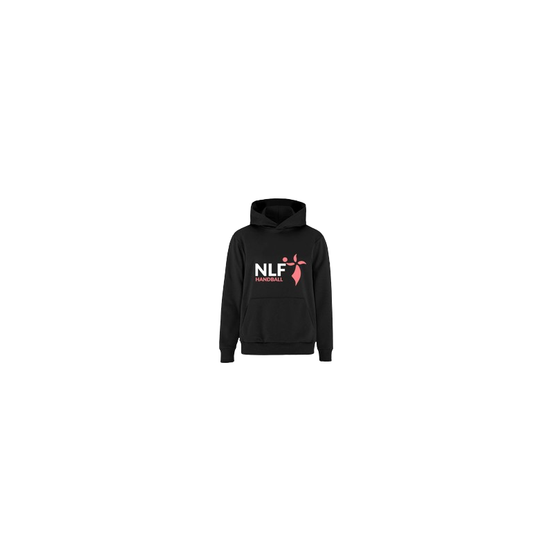 Sweat capuche "NLF" noir enfant - NLF