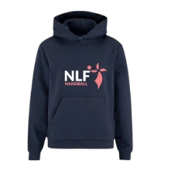 Sweat capuche "NLF" bleu marine enfant - NLF