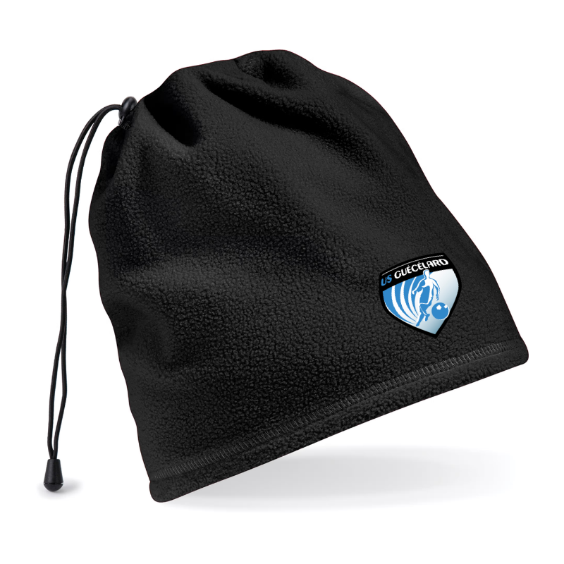 Bonnet / Tour de cou Noir USG (logo brodé)