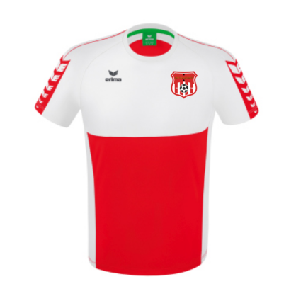 Maillot Erima Blanc/Rouge ASF Foulletourte