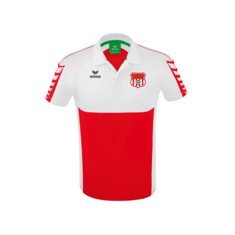 Polo Erima Blanc/Rouge ASF Foulletourte