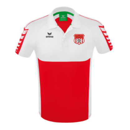 Polo Erima Blanc/Rouge ASF Foulletourte